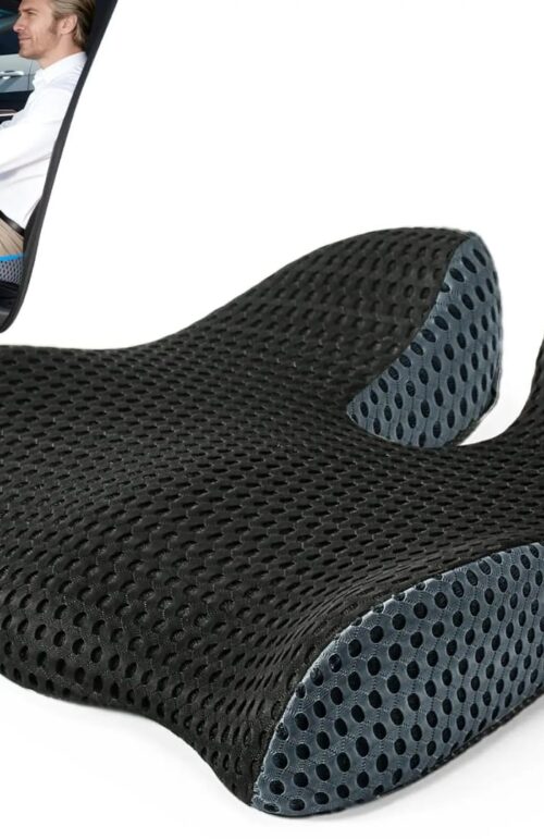 Ergonomic Memory foam car seat cushion.