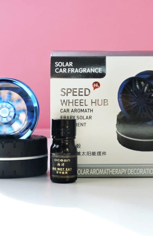 Solar Powered Wheel hub Air Freshener