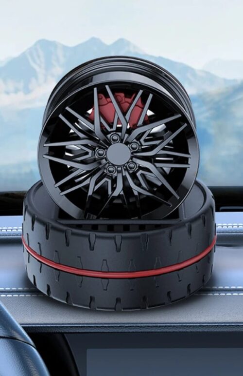Solar powered Wheel Hub Air Freshener